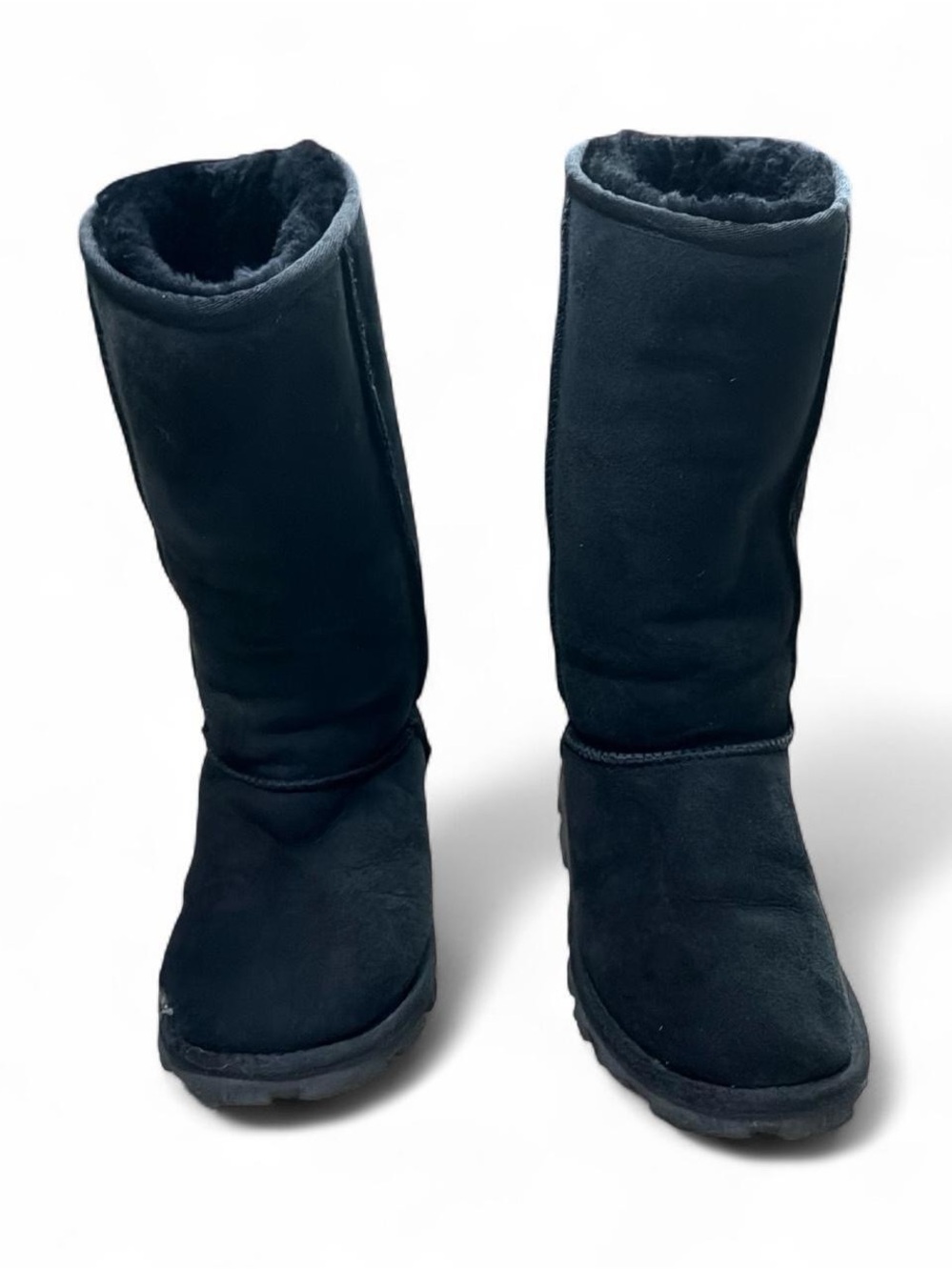 UGG Black Tall sheepskin Suede Women's Boots